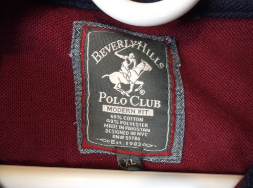 beverly hills polo club shirt men XL - Picture 7 of 7