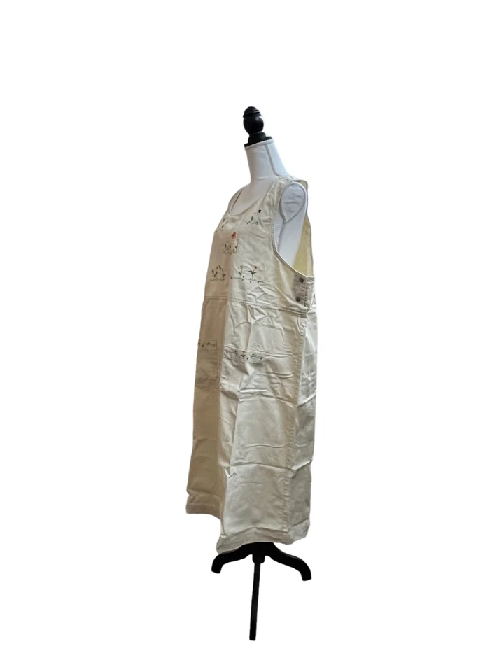 Vestido Jersey Clásico Elements Mujer Plus Sin Mangas Caqui 16/18W | Profesora, Mamá Foto 3 de 4