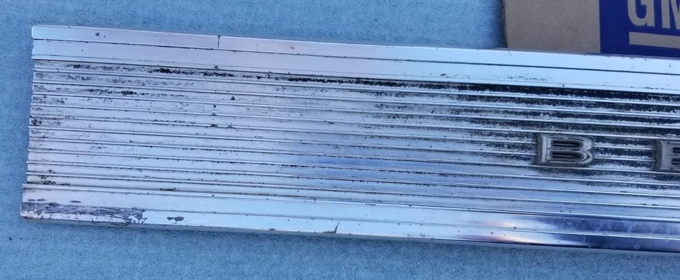 🔥1966 66 PONTIAC BEAUMONT Sport Deluxe и Заказная Задняя ПАНЕЛЬ ОТДЕЛКА МОЛДИНГ🔥 - Изображение 4 из 4