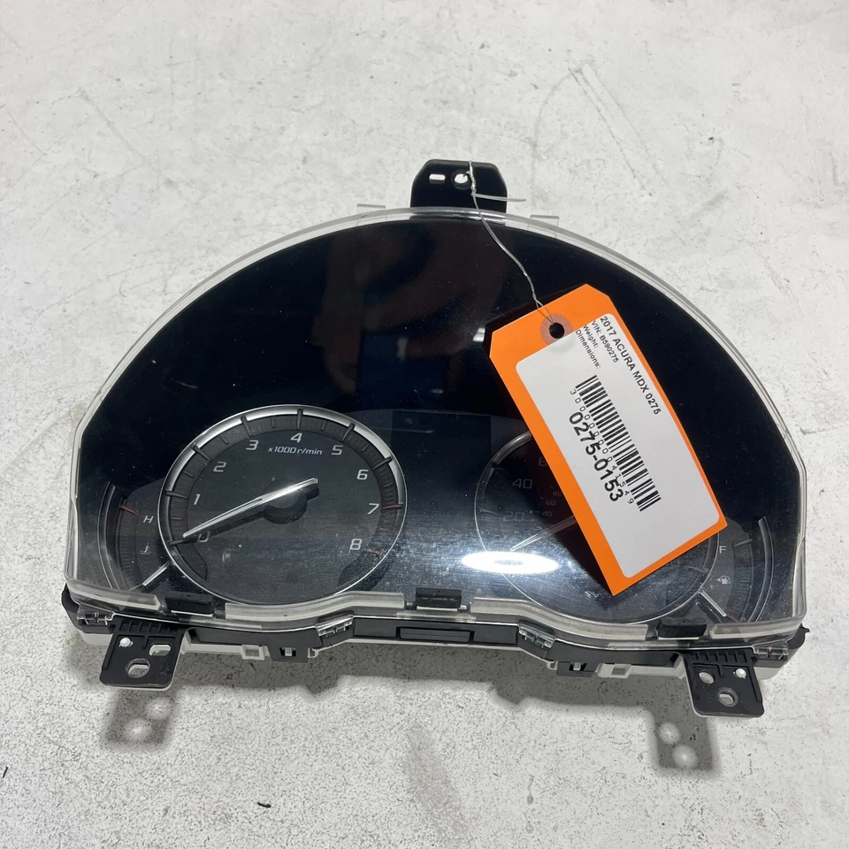 ACURA MDX SH SH-AWD 2017 tablero medidor de instrumentos velocímetro 101 k millas OEM Foto 2 de 4