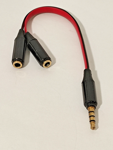 KOPFHÖRER ADAPTER KABEL FÜR PHILIPS N-4417 WÜRFEL 6.3MM