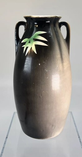 VTG Beautiful Large Royal Nippon Hand Painted Vase 17 of 29 Dragonfly Bamboo - Picture 3 of 12