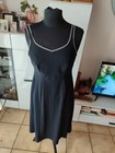 Anita Sports Oder Bade Kleid Schwarz Weiss Gr 40 Mit BH Wasserabweisend