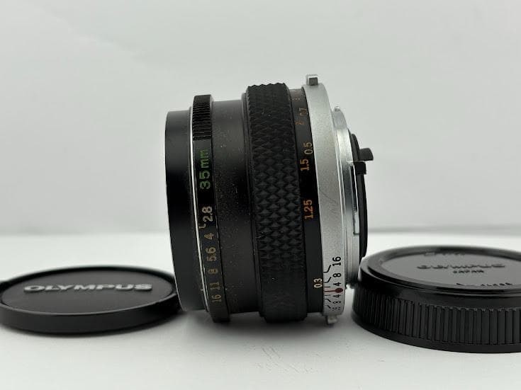 OLYMPUS OM-SYSTEM G.ZUIKO AUTO-W 35mm F/2.8 MF Wide Lens From
