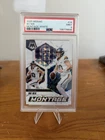 2025 Panini Mosaic Bo Nix Montage #24 White Mosaic Prizm /25 PSA 9 Broncos