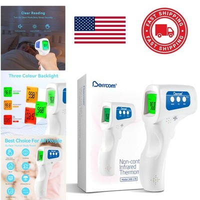 Thermometer 3 in 1 Contactless Infrared Fever Check for Baby Adult and Kids