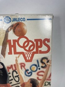 Hoops - Nintendo NES Video Game 1991 - With Box + Manual