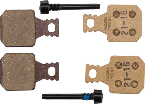 Kit 4 Plaquettes De Frein BLACK RIDER Pour MAGURA MT5/MT7 - Semi-métal Avec Vis, Neuf