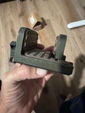 Shadow Tech HOG Saddle – OD Green – Heavy-Duty Support Clamp – Lightly Use