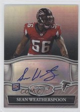 2010 Bowman Sterling Black Refractor 46/50 Sean Weatherspoon #BSA-SW Auto 1i6