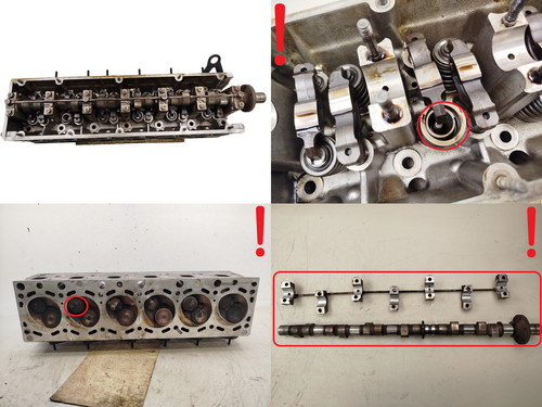 Zylinderkopf BMW 7 17137889 5.0 V12 5012A 2
