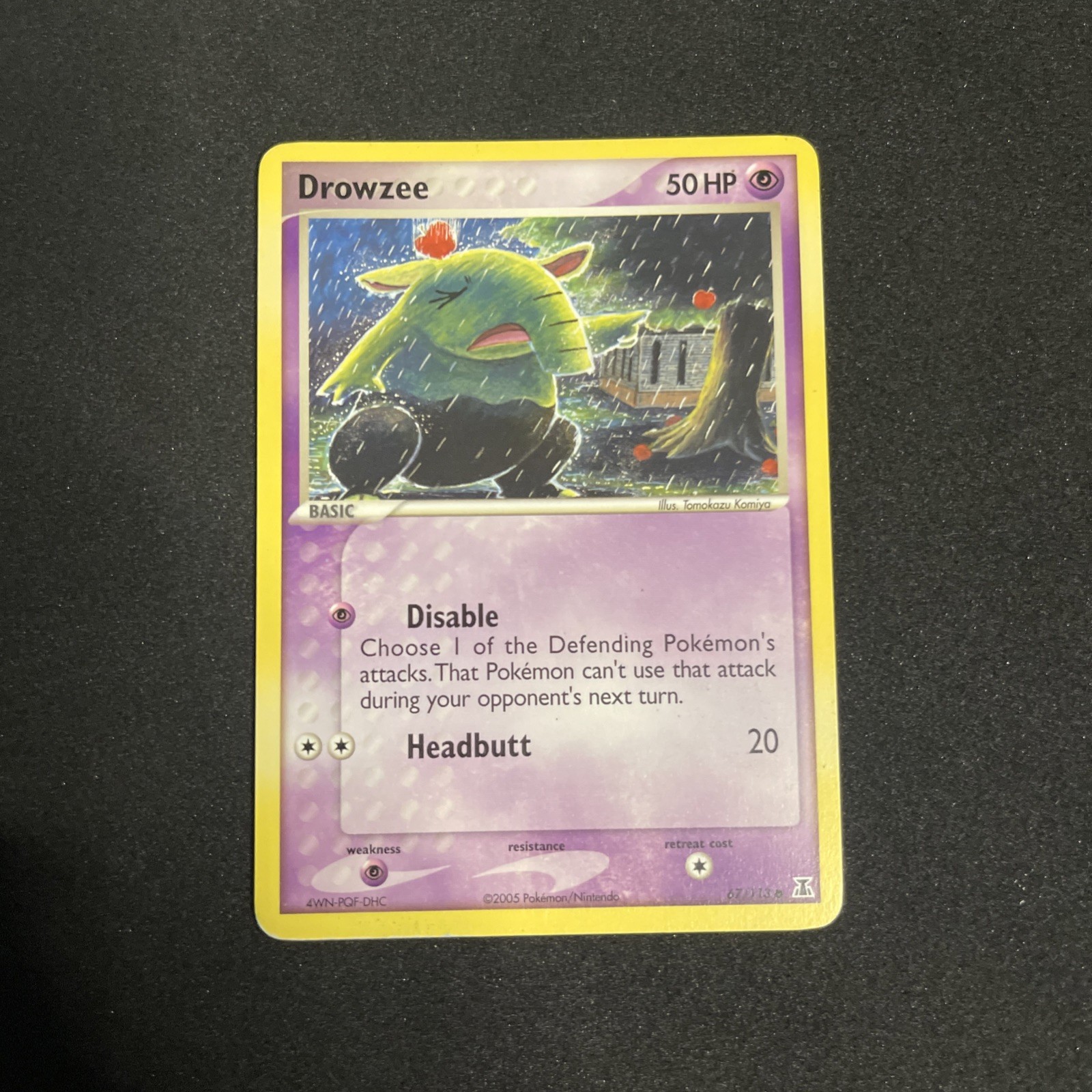 Drowzee 67/113 Common Delta Species Pokemon TCG Near Mint