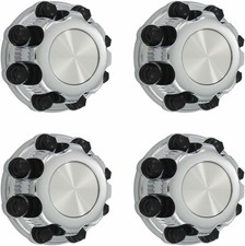 Set of 4 Chrome ABS Center-Caps for 2006 - 2002 Chevrolet Avalanche