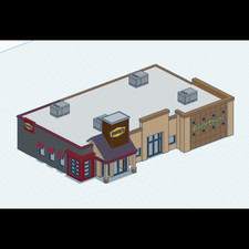 Custom Modern Highway Truck Stop Center Scale...