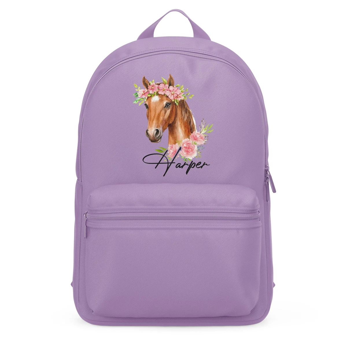 TXZSTGB Zaino scuola per bambini Incredibile cavallo fantastico Zaino sportivo Zaino da viaggio scolastico per bambini adulti (41x28x12 cm/16 pollici) Zaino stampato in 3D