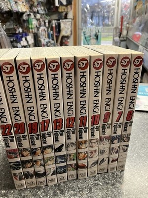Hoshin Engi, Vol.6,7,9,10,11,12, 13,17,19,20,22 (11 Manga) Paperback