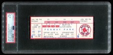 1994 July 8 Ticket Red Sox Mariners PSA 6 EX-MT Alex Rodriquez 1st Gm of Career