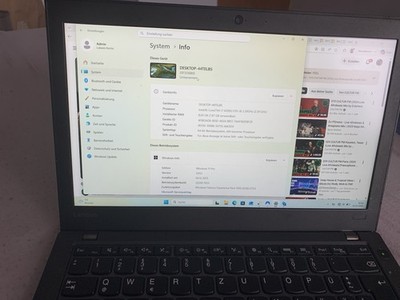   Lenovo ThinkPad X260 Notebook Laptop Intel i7-6500U 16GB 256GB SSD Win10  