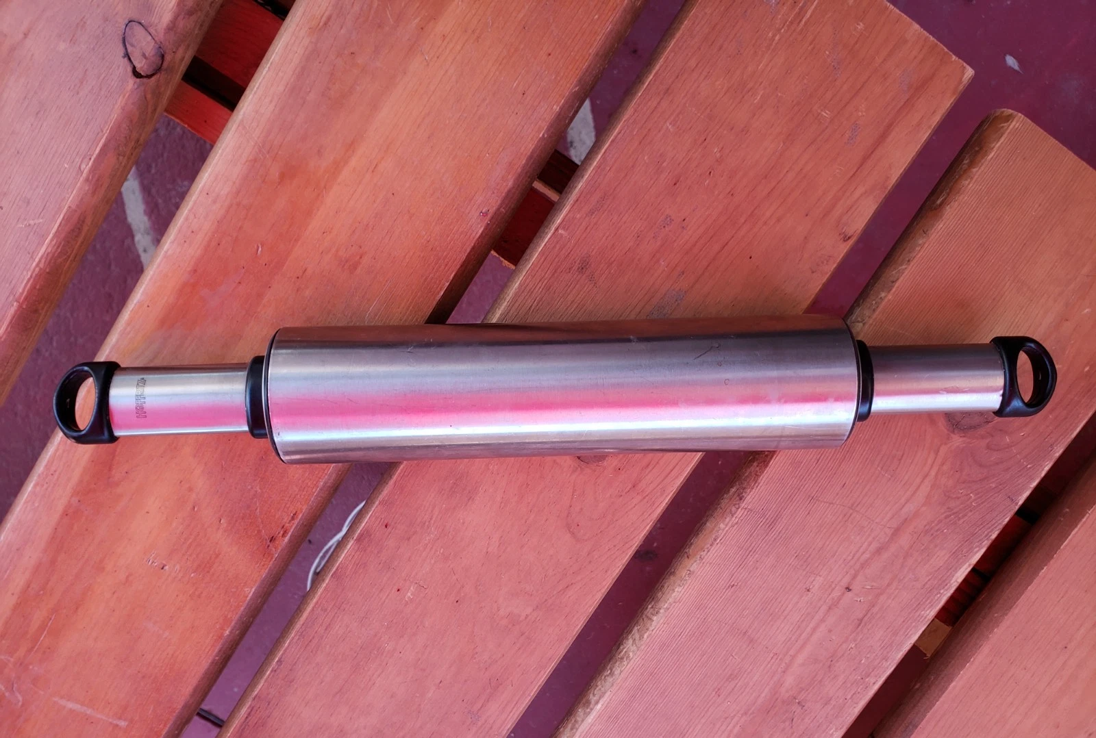 Genuine Hoffritz 18 Inch Roller Stainless Steel Rolling Pin Baking
Opens in a new window or tab