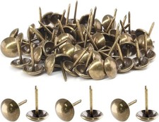 Bronze Upholstery Tacks 200 Pcs Round Head Metal Pins for Furniture Cork Board