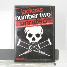 Jackass Number Two Unrated DVD 2006 Johnny Knoxville Steve-O Paramount
