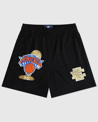 IN HAND Size S | Eric Emanuel EE New York Knicks Championship Mesh Shorts Black