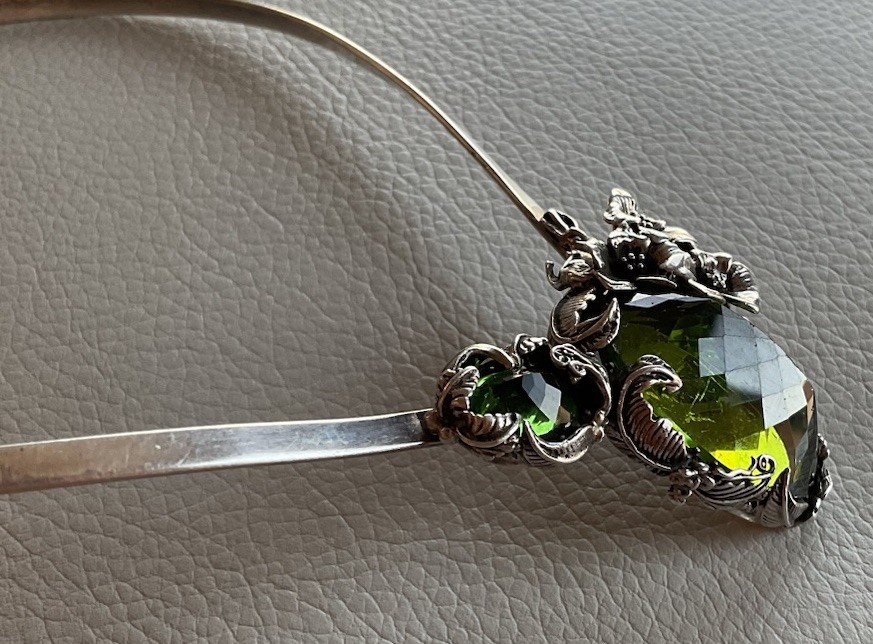 Signed Bob Stringer Sterling Silver Necklace - image 1