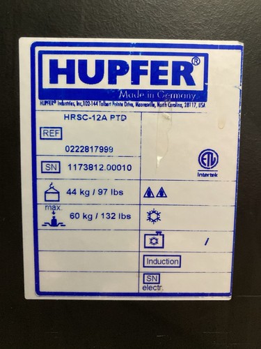 Hupfer 12 Tray Hospital Grade Delivery Cart. And Very Good Shape./Stainless .