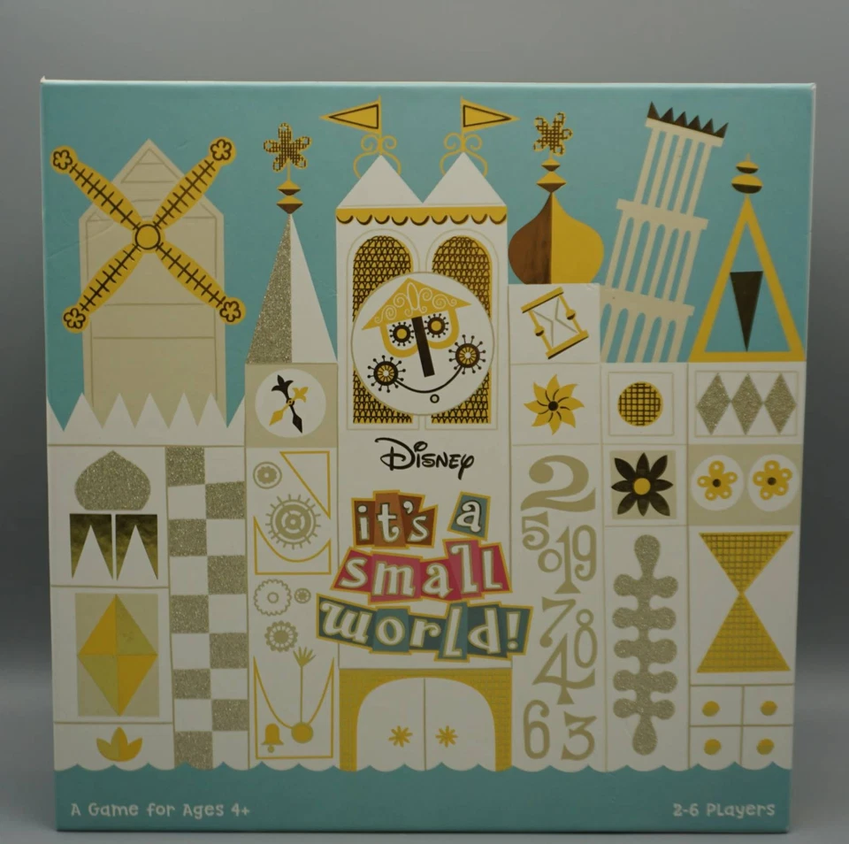 Disney Its a Small World! 100% Complete Board Game - box issues-wl39 - Image 2 of 4
