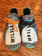 Adidas Pharrell x NMD Human Race Trail Solar Pack Size 5.5 adidas | Shoes | Size 55 Adidas Pharrell X Nmd Human Race  main image 2