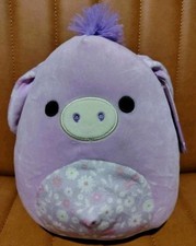 Easter Squishmallow 8 In Delzi The Donkey - Spring Kellytoy Plush Stuffed Animal