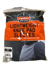Ergodyne Proflex 525 Lightweight Knee Pad Sleeves XL Black Durable