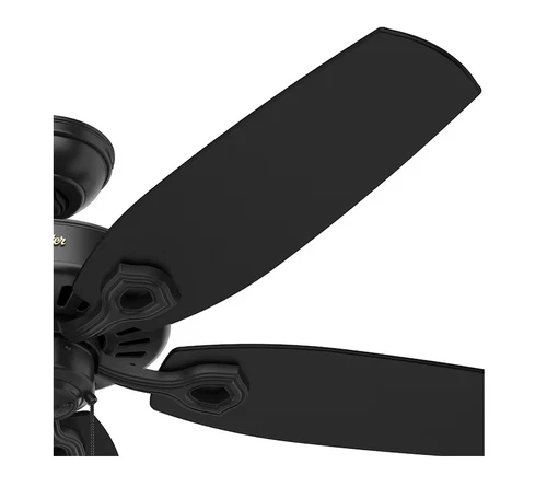 Hunter Builder Elite 52-in Matte Black Ceiling Fan Light kit Compatible - Picture 4 of 5