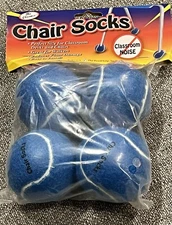 The Pencil Grip Chair Socks, Blue, Pack of 4 - Chairs, Desks, Walkers