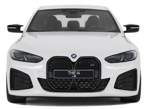2021 BMW I4 M50 MINERAL WHITE 1/18 MODEL CAR BY OTTO MOBILE OT1074 - 第 6/8 張圖片