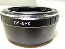 Contax Yashica C/Y - NEX Lens to Sony E Camera Mount Adapter Ring ILCE  6500  7R