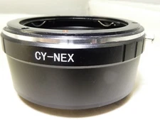 Contax Yashica C/Y - NEX Lens to Sony E Camera Mount Adapter Ring ILCE α6500 α7R
