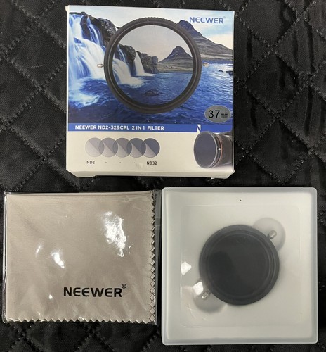Neewer 37mm ND 2-32 & CPL 2 in 1 Filter - Picture 2 of 4