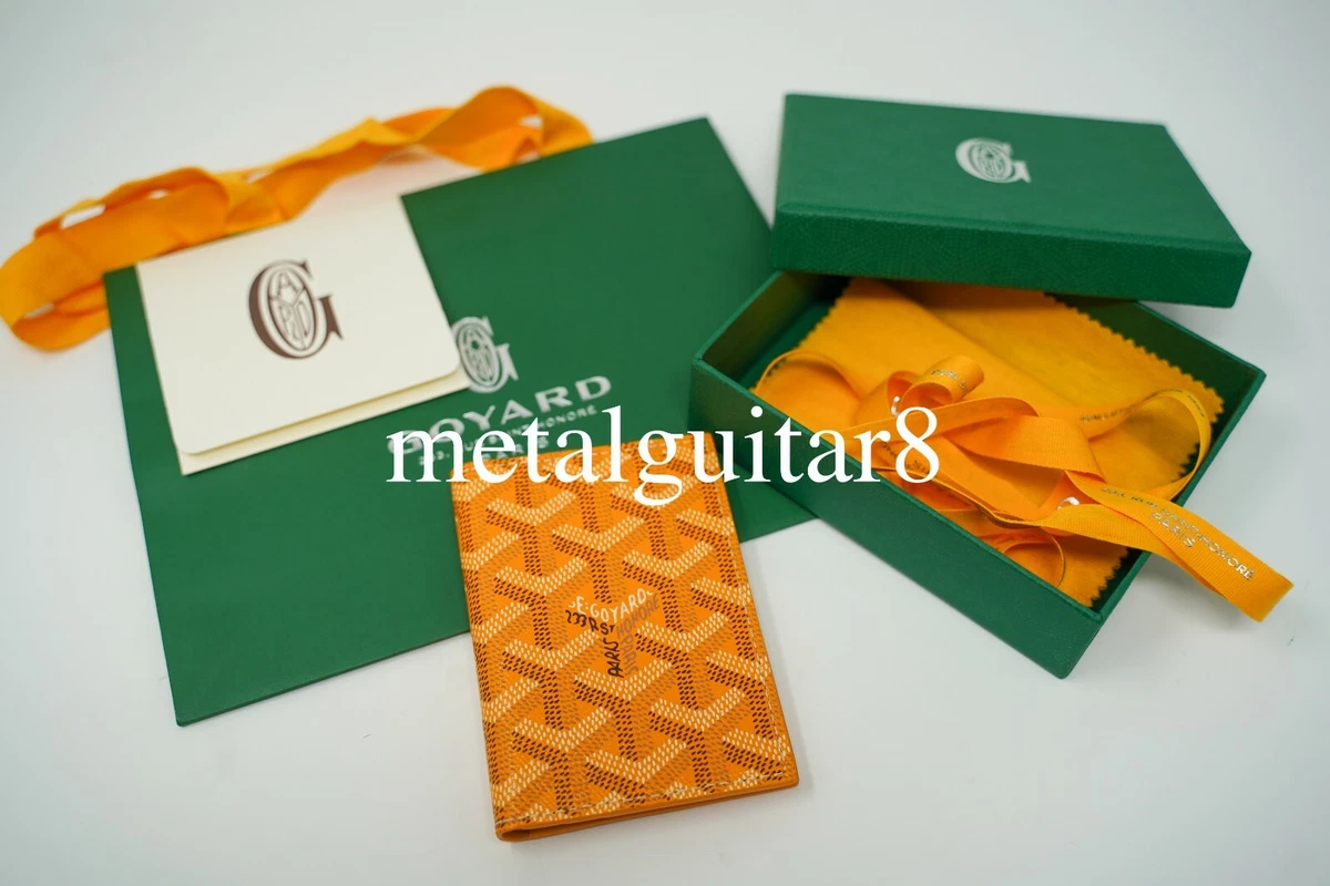 Goyard Saint Marc Card Holder Orange