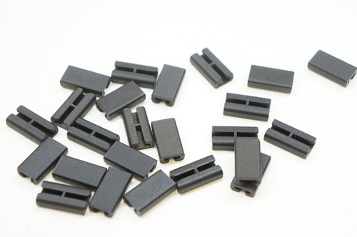 20x Track Insulating Connector Suitable for Gauge G, LGB Scale (Black) - 第 5/8 張圖片