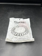 STURME 2" Aluminum D Ring Carabiners Clip D Shape Spring Loaded Gate