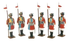 COJF-3197B - Governor's Bodyguard Bengal 1912 (Set 43) 6 Figures - Tradition