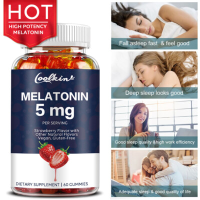 Melatonin 5mg-for Better Sleep,Manage Sleep Cycles and Relieve Insomnia Symptoms