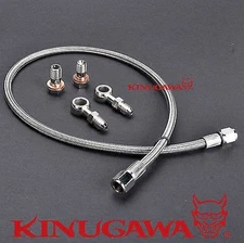 Turbo Oil Feed Line FOR Nissan S13 S14 S15 SR20DET W/ GT28 G25 BB Top Mount