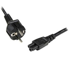 Image of Startech 1m 3 Prong Laptop Power Cord - Schuko CEE7 to C5 Clover Leaf Power