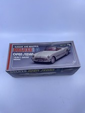 Vintage Metal Deluxe Open Sedan Red Corvette Friction Car MF317 New In Box