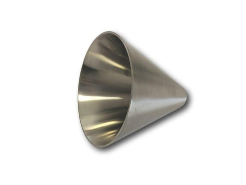 4" x 1" Exhaust Tube Merge Taper Cone Stainless Steel 316 - Picture 6 of 6