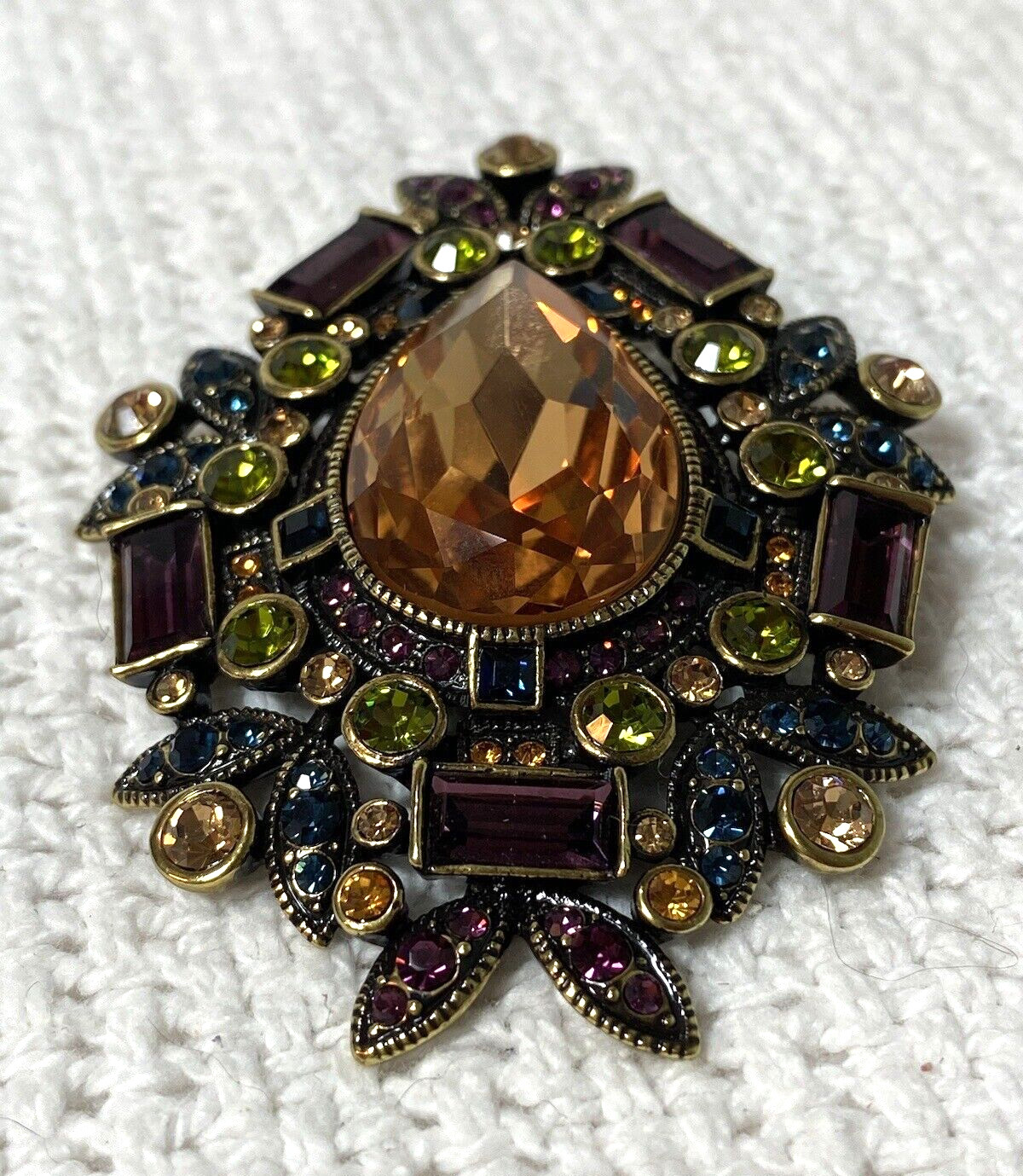 HEIDI DAUS COLLECTION STATEMENT NECKLACE/BROOCH - image 19