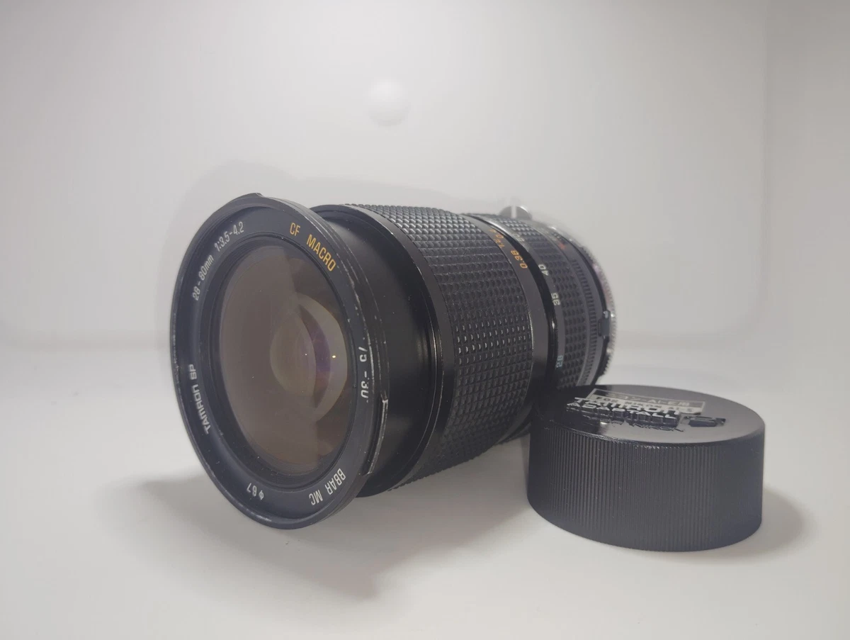 Tamron SP Camera Lenses 28-80mm Focal f/3.5-4.2 Maximum Aperture