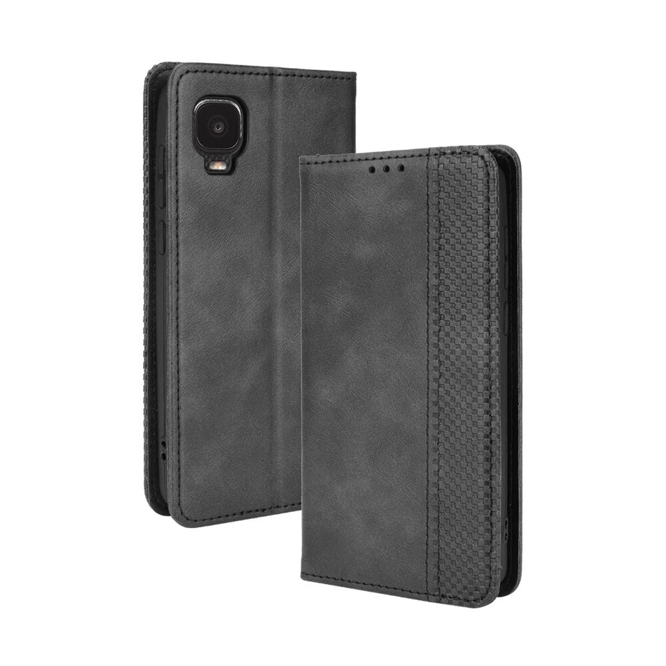 For Alcatel TCL A3 A509DL Case Shockproof Magnetic Leather Wallet Stand Cover - Image 3 of 4